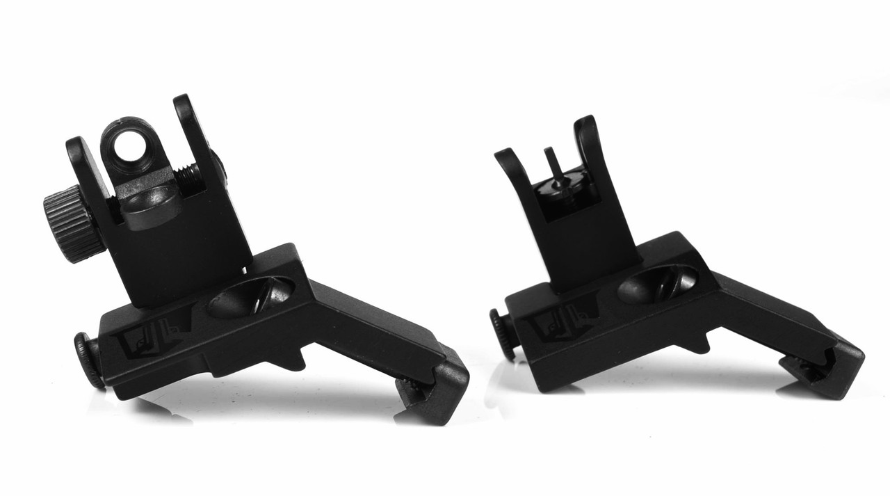 45 DEGREE FLIP UP BACKUP SIGHTS